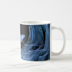 Stort vinka hav kaffemugg