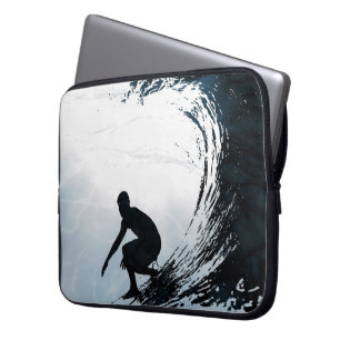 Stort vinka surfaren laptop sleeve