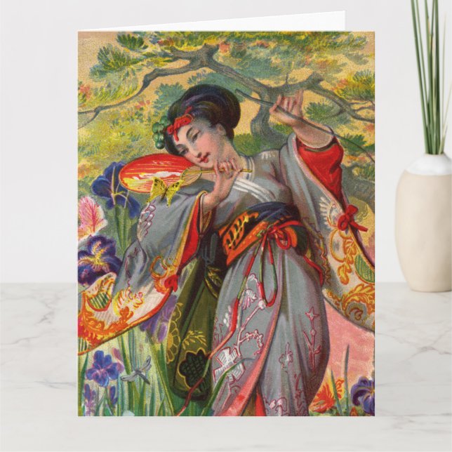 Stort visitkort för fjäril Touch Kort (Framsida)