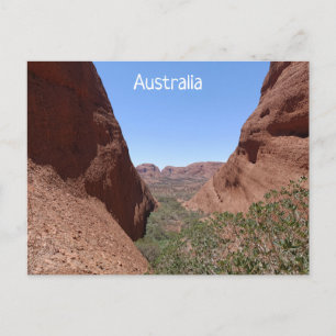 Stort vykort för Australien