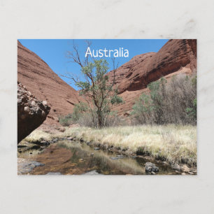 Stort vykort för Australien