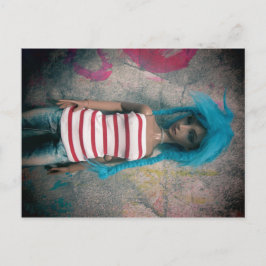 Stort vykort för den asiatiska Boll-besläktade dol