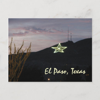 Stort vykort för El Paso Star