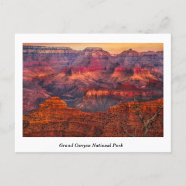 Stort vykort för nationalparken Grand Canyon