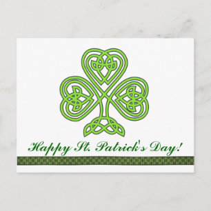 Stort vykort för Shamrock Klöver
