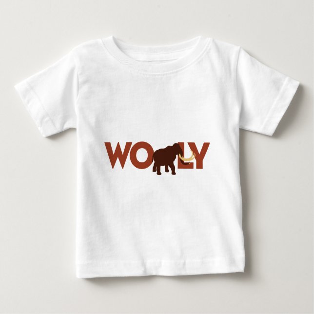 Stort Wooly kolossalt Tee (Framsida)