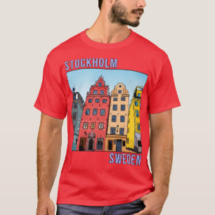 Stortorget Gamla Stan Stockholm Sverige T Shirt