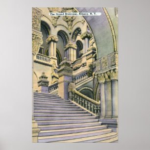 Stortrappans vy poster
