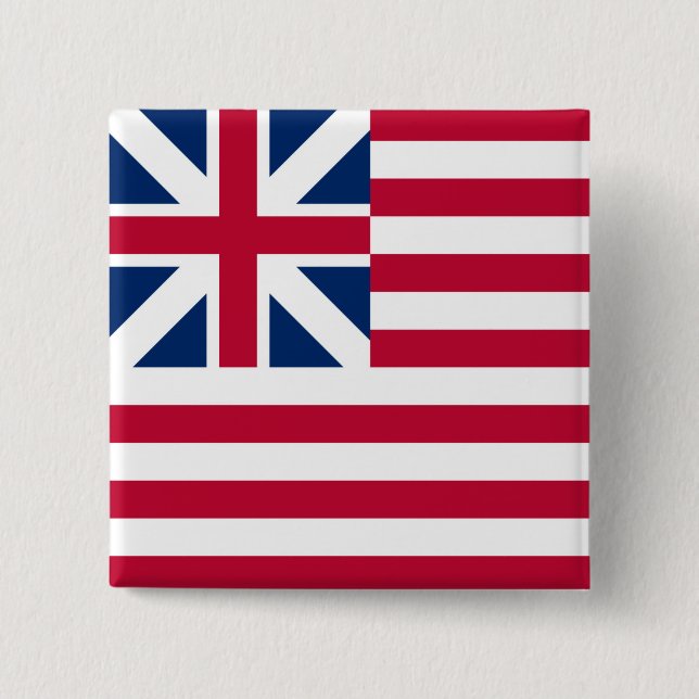 Storunionen, 1:a USA flagga i kolonierna Knapp (Framsida)