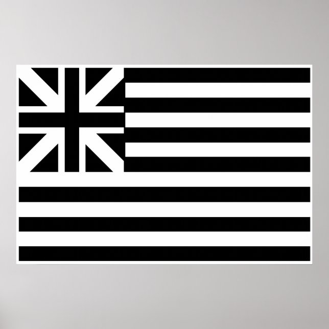 Storunionen Flagga Poster (Framsidan)