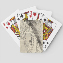 Storvågen (av Katsushika Hokusai) Casinokort