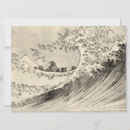Storvågen (av Katsushika Hokusai) Kort