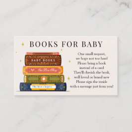 Story Bok Bibliotek Bokar för begäran om Baby Tilläggskort