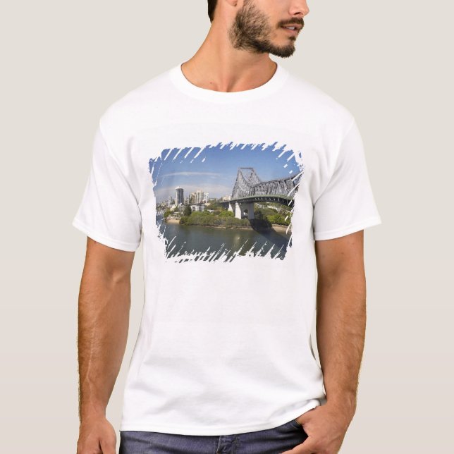 Story Bridge, Brisbane River och Kangaroo Tee (Framsida)