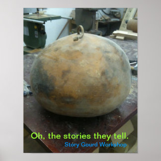 Story Gourd Poster- Hel Gourd Poster