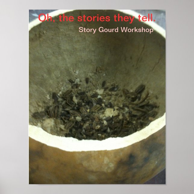 Story Gourd Poster - Workshop - Seeds (Framsidan)