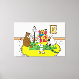 Story Hour Canvastryck