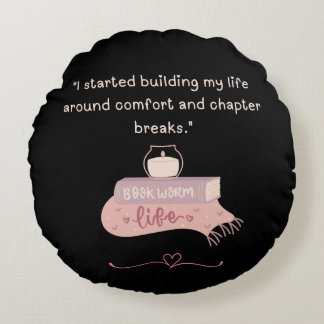Story Lover Mysig Rund Kudd Kudde