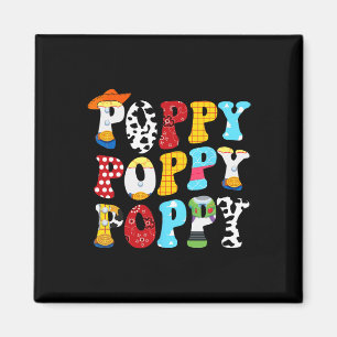 Story Poppy Leksak Boy Story Pappa Fars dag Tee fo Magnet