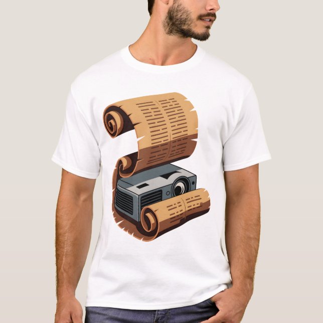 Story Scroll Dominance T Shirt (Framsida)