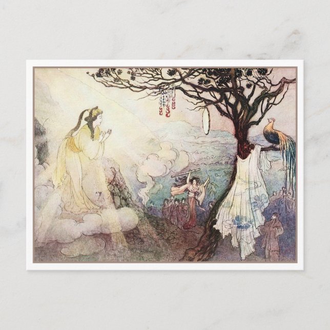 Story Susa the Impetuous by Warwick Goble Vykort (Framsida)