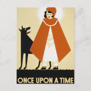 Story Telling - Red Riding Huva Vykort