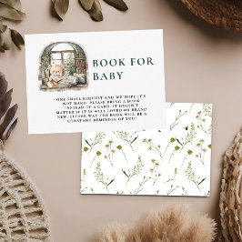 Storybook A New Chapter Baby Shower Bok Request Tilläggskort