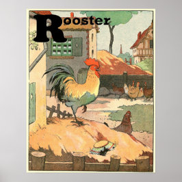 Storybook Alphabet i Tupp Poster