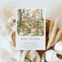 Storybook Animals Vattenfärgsbabyskor
