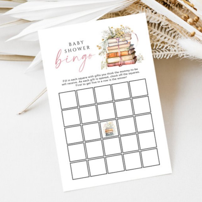 Storybook Baby Shower Bingo New Kapitel Wildblomma (Skapare uppladdad)