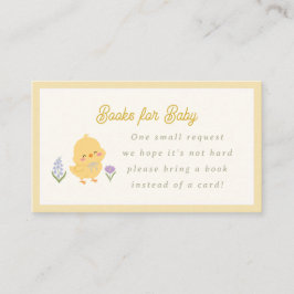 Storybook Baby Shower Books for Baby Card Tilläggskort