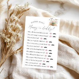 Storybook Baby Shower "gissa vem"-spel