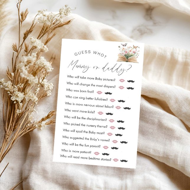 Storybook Baby Shower "gissa vem"-spel (Skapare uppladdad)