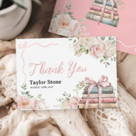 Storybook Baby Shower - tackkort Tilläggskort
