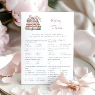 Storybook Baby Trivia New Chapter Baby Shower-spel