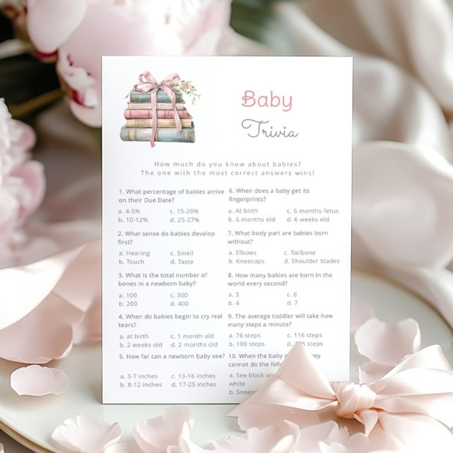 Storybook Baby Trivia New Chapter Baby Shower-spel (Skapare uppladdad)
