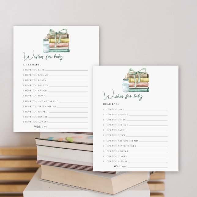 storybook babydusch - önskemål för baby (Skapare uppladdad)