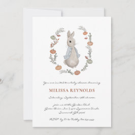 Storybook | Bjud in till höstBunny Baby Shower Inbjudningar