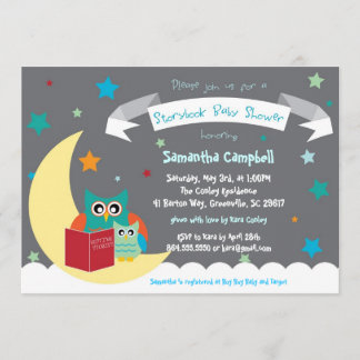 Storybook Bok Baby Shower-inbjudan Inbjudningar
