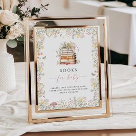 Storybook Bokar för Baby Sign Wildblommkapitel Poster