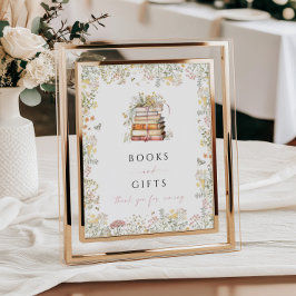 Storybook Bokar och Gifts - kapitel Wildblomma Poster