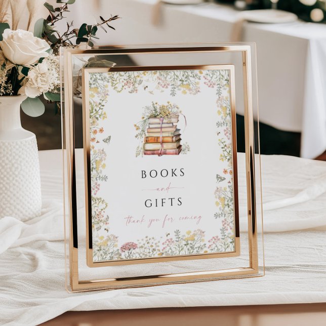 Storybook Bokar och Gifts - kapitel Wildblomma Poster (Skapare uppladdad)