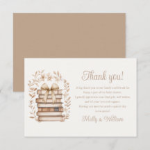 Storybook Bow Floral Baby Shower 