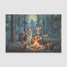 Storybook Campfire Hundar, utomhusmusik