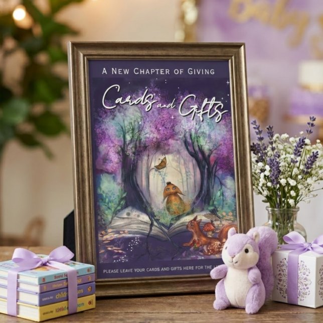 Storybook Enchanted Purple Forest Cards and Gifts  Julkort (Storybook Enchanted Purple Forest Cards and Gifts )