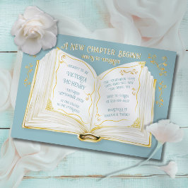 Storybook Fairytale New Chapter Pojke Shower Inbjudningar