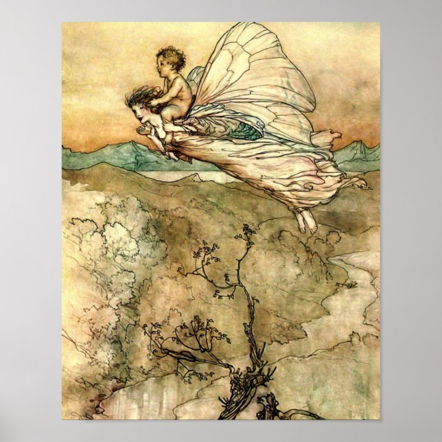 Storybook Fantasy Vintage Poster (Framsidan)