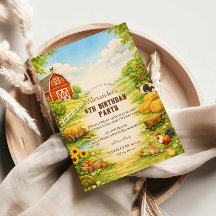 Storybook Farmyard Adventure Birthday