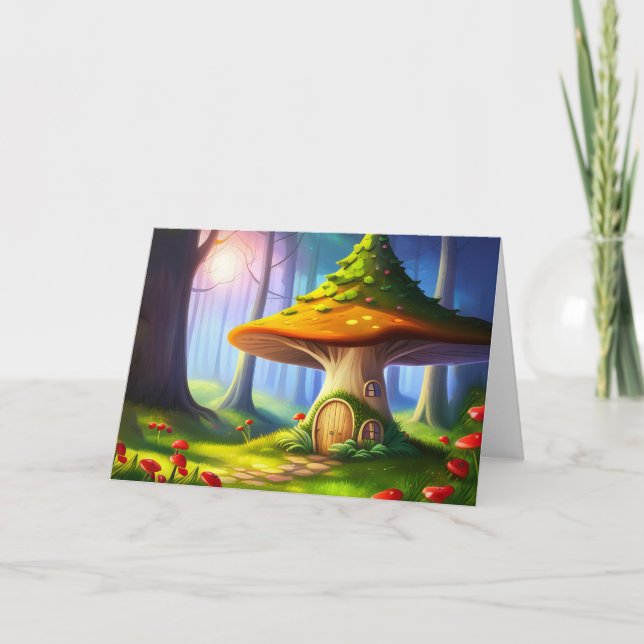 Storybook Forest Anteckningskort (Framsida)