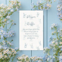 Storybook Little Bunny Peter Diaper Raffle